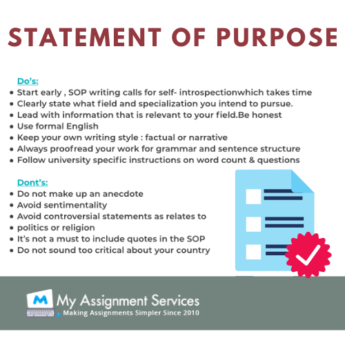 Statement of purpose