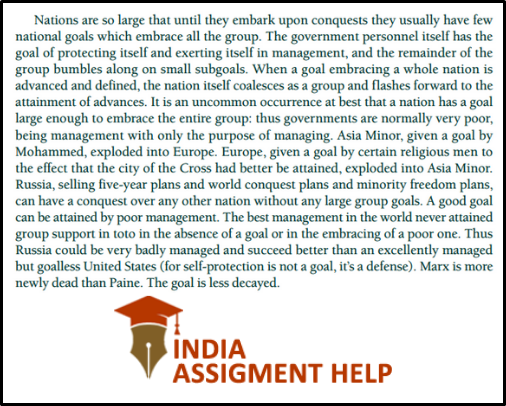 points detail of essay