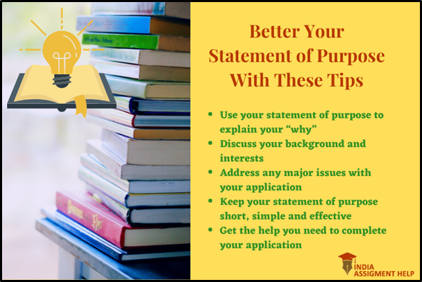 Tips for Statement of Purpose