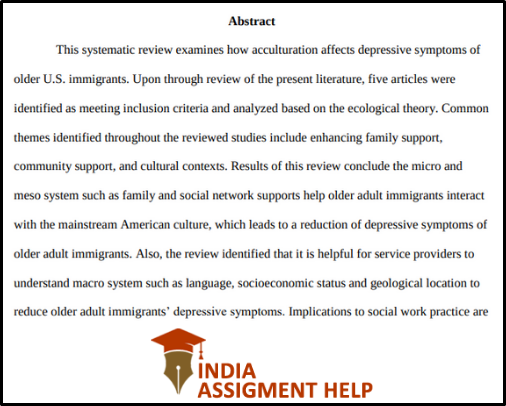 Social Work Research Paper