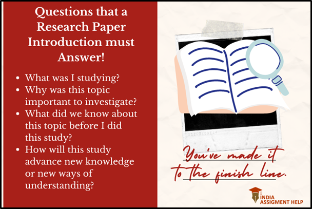 purpose of introduction in a research paper