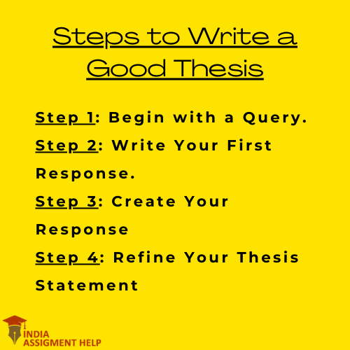 writing a proper thesis