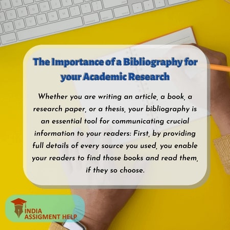 what is the importance of bibliography in research