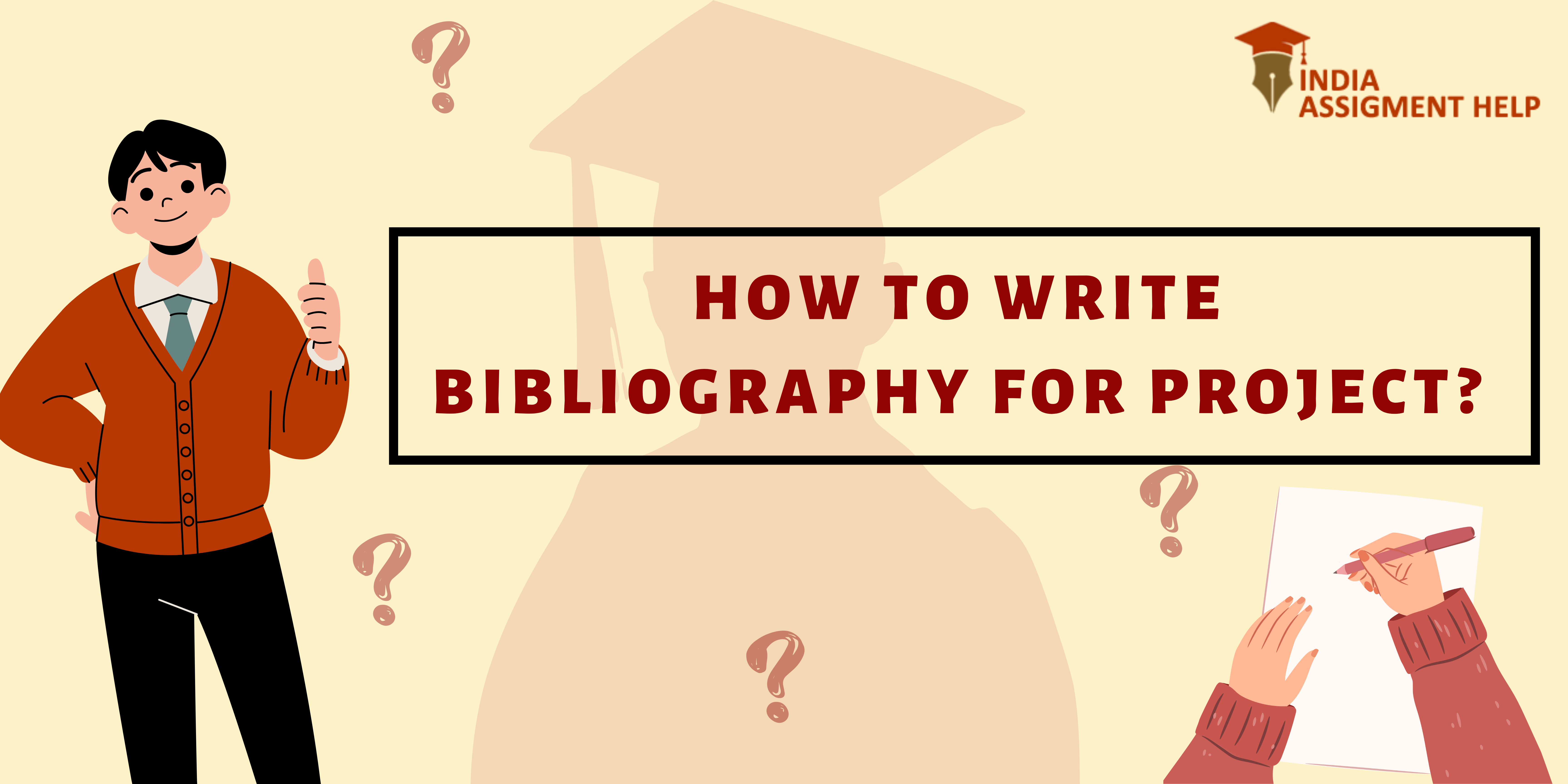 how to write bibliography for chemistry project