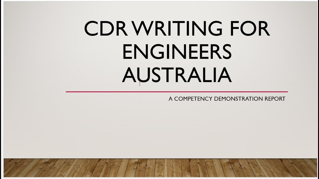 How to Write an Excellent CDR Report?