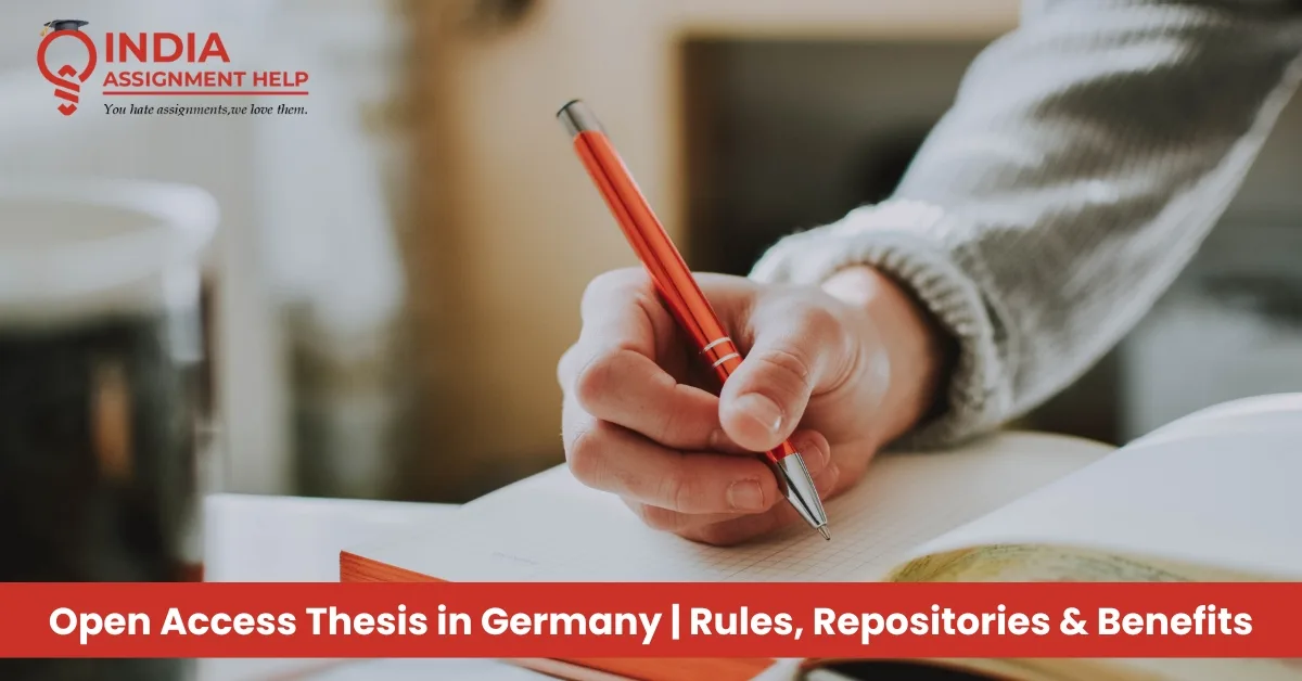 Open Access & Publishing Your Thesis - German Rules, Repositories and Benefits