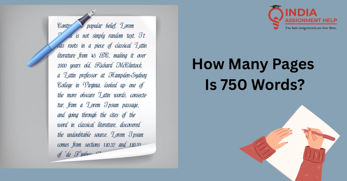 How Many Pages Is 750 Words?